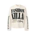 European long-sleeved T-shirt men's