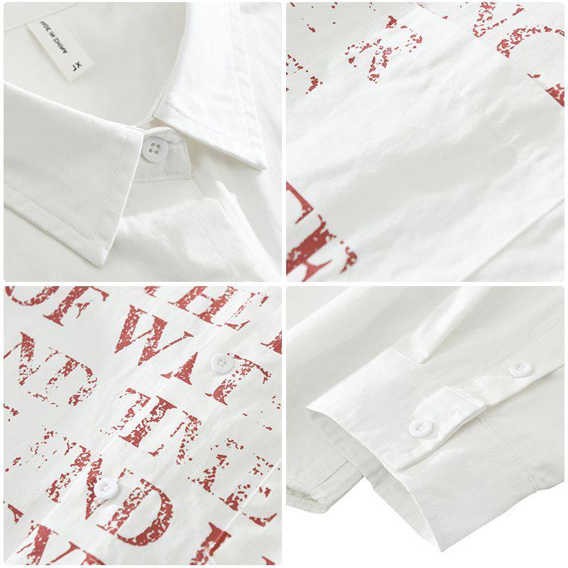 CHINISM red dust shirt